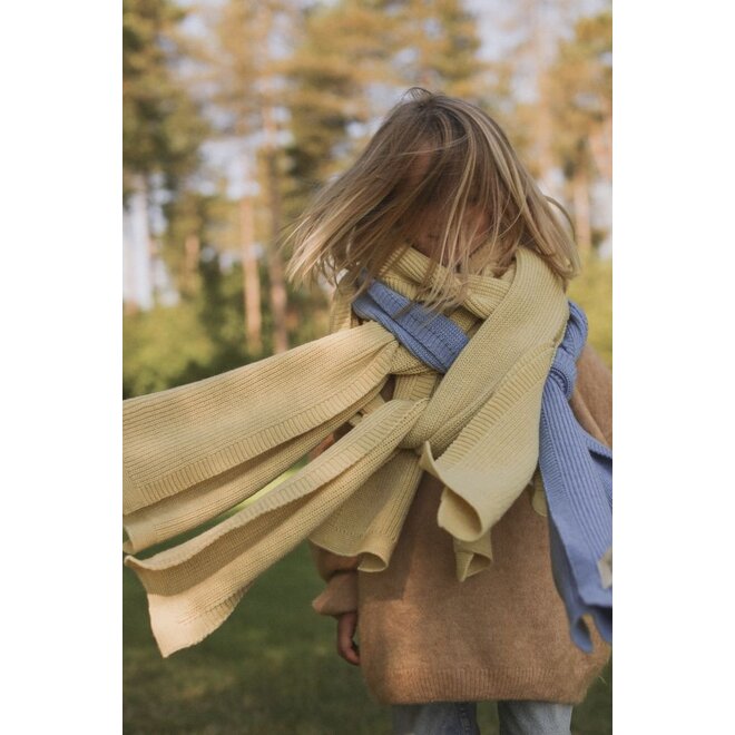 Hvid | Sjaal Gustave Light Yellow