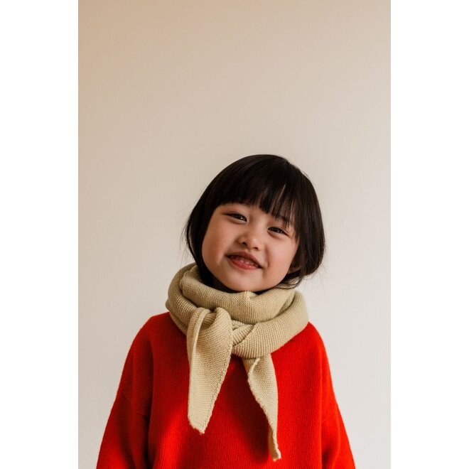 Hvid | Josephina Triangle Sjaal Light Yellow