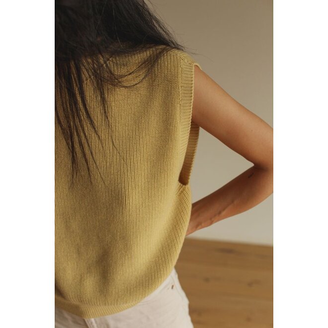 Hvid | Helle Spencer Light Yellow