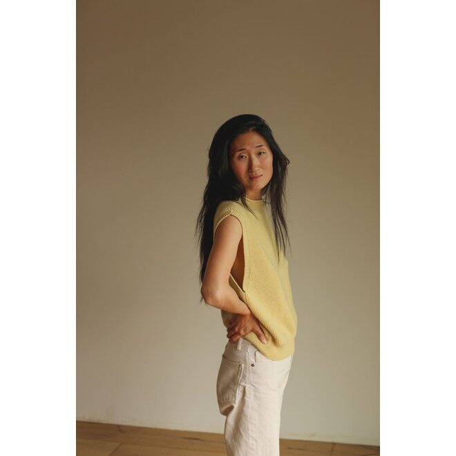 Hvid | Helle Spencer Light Yellow