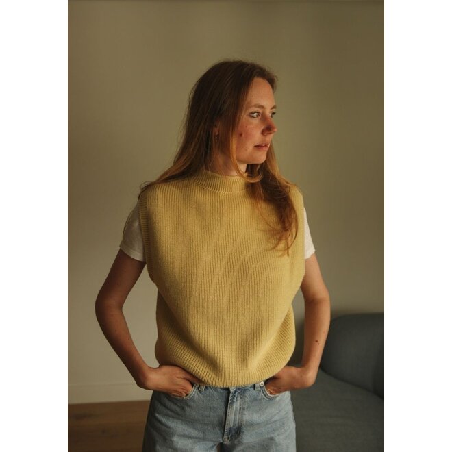 Hvid | Helle Spencer Light Yellow