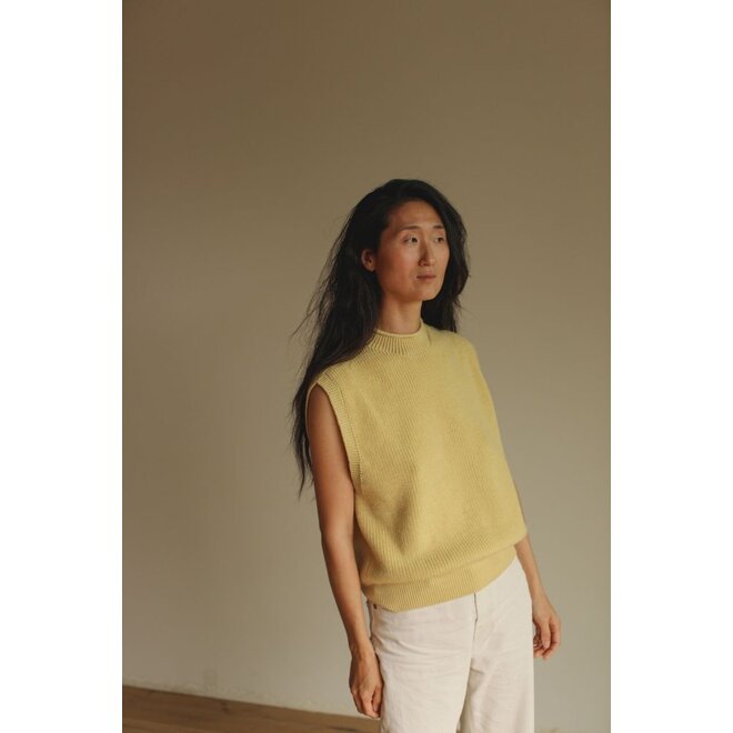Hvid | Helle Spencer Light Yellow