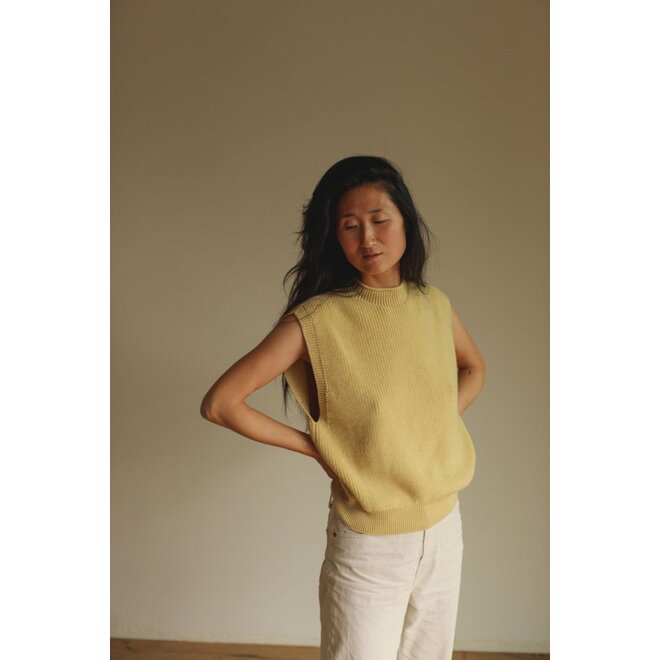 Hvid | Helle Spencer Light Yellow