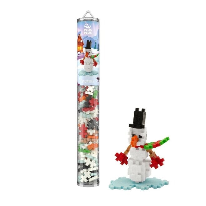 Plus-Plus | Tube Snowman (100 pieces)