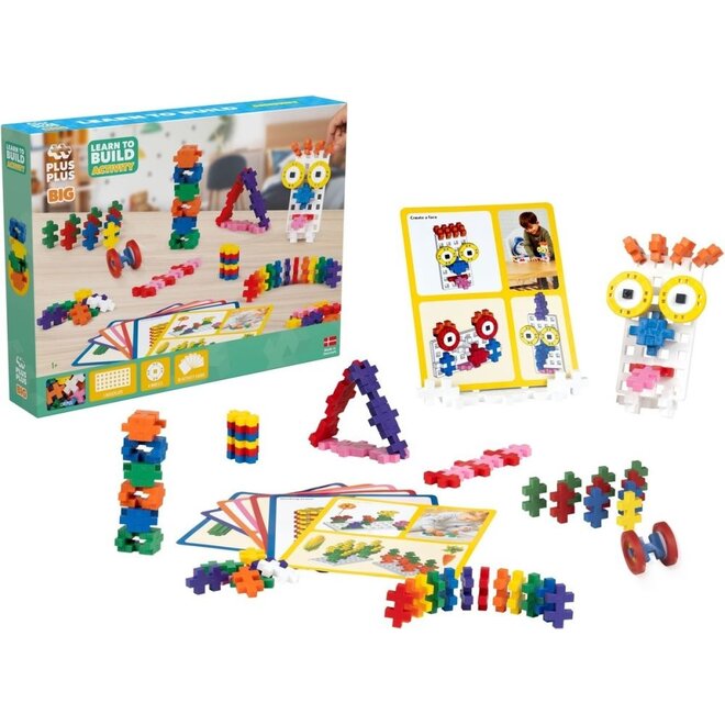 Plus-Plus | BIG Learn to Build Activity Set (130 pieces)