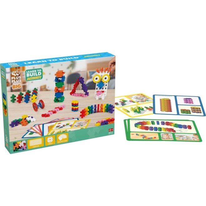 Plus-Plus | BIG Learn to Build Activity Set (130 pieces)