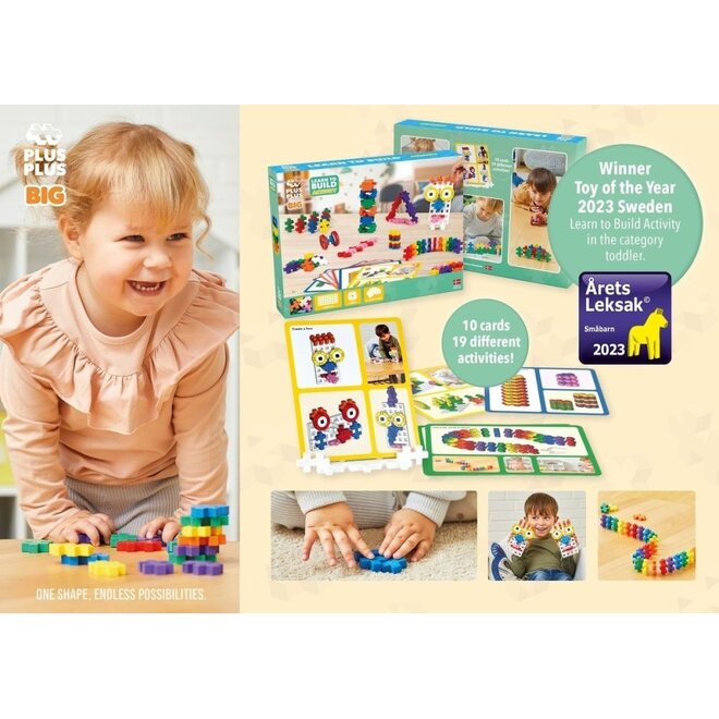 Plus-Plus | BIG Learn to Build Activity Set (130 pieces)
