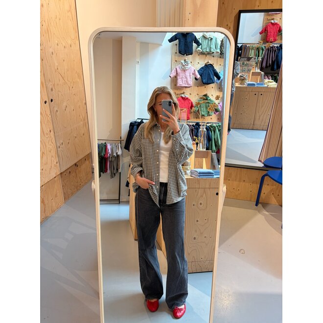 American Vintage | Hoxcity Blouse Fog Checks