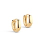 Enamel Copenhagen | Hoops Classic Wide Gouden Oorbellen 15mm