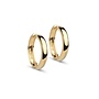 Enamel Copenhagen | Hoops Classic Wide Gouden Oorbellen 25mm
