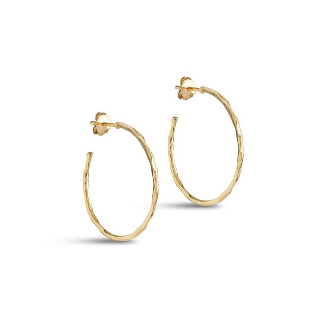 Organic Arena Gouden Hoops Medium