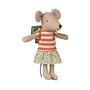 Maileg | Tricycle Mouse Big Sister Green