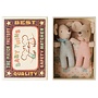 Maileg | Baby Mice Twins in Matchbox Checker