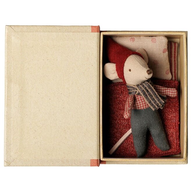 Maileg | Christmas Mouse Baby In Book