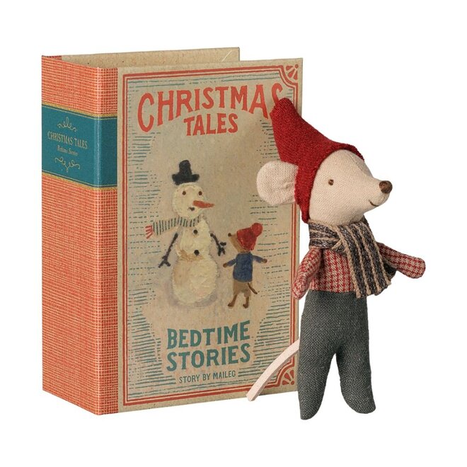 Christmas Mouse Baby In Book
