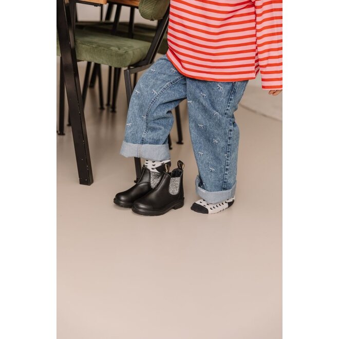 Blundstone | 2654 Kids Black/ Silver Boots