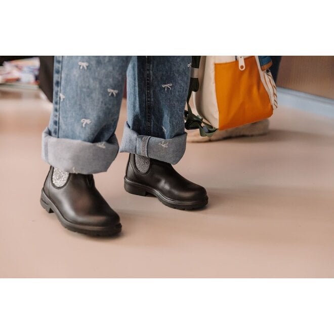 Blundstone | 2654 Kids Black/ Silver Boots
