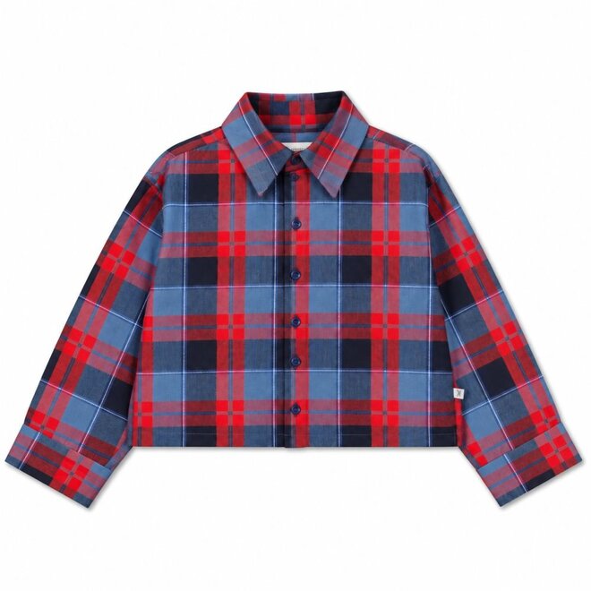 Repose AMS | Boxy Blouse Club Check