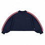 Repose AMS | Crop Heart Sweater Blue Note