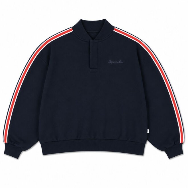 Button Front Sweater Blue Note