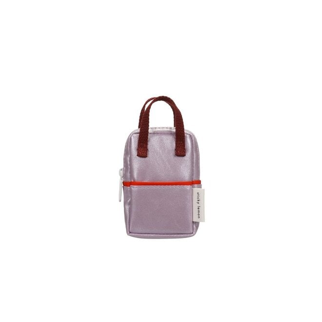 Sticky Lemon | Backpack Mini Sticky Memories Glitter Gustav Lilac