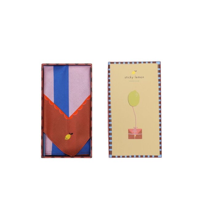 Sticky Lemon | Scarf Sticky Memories Stripes