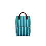 Sticky Lemon | Backpack Large Sticky Memories Stripes Grass Green + Sunny Blue