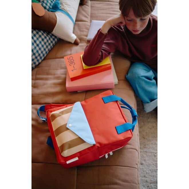 Sticky Lemon | Backpack Medium Sticky Memories Envelope Faded Red