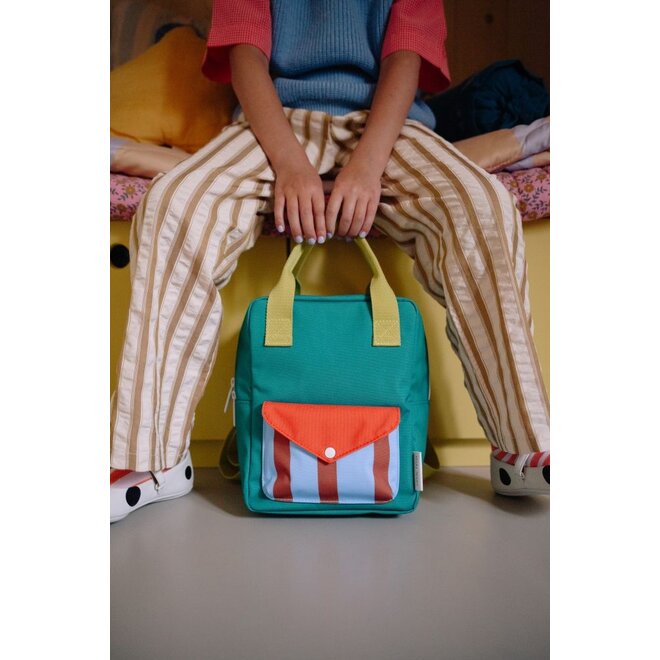 Sticky Lemon | Backpack Small Sticky Memories Envelope Grass Green