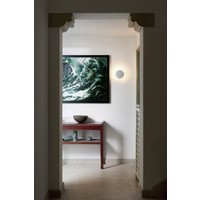 Dimbare wandlamp Lederam W1 17 met geïntegreerde LED