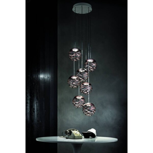 Lodes Dimbare hanglamp Kelly Cluster met geïntegreerde LED