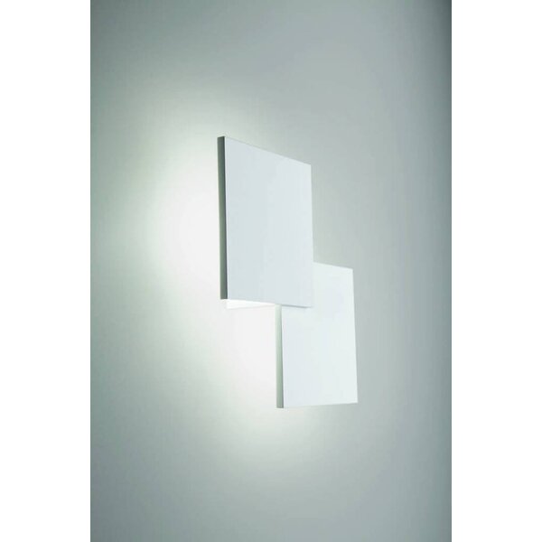 Lodes Dimbare wand-plafondlamp Puzzle Double Square met geïntegreerde LED