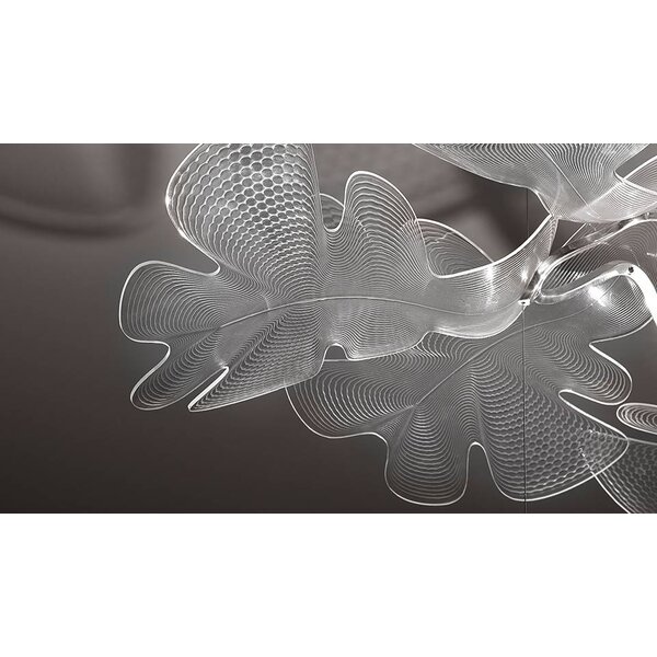 Artemide Dimbare hanglamp Chlorophilia 2 met geïntegreerde LED