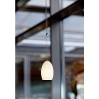 Grau In hoogte verstelbare én dimbare 1-lichts hanglamp Oh China Up met geïntegreerde LED