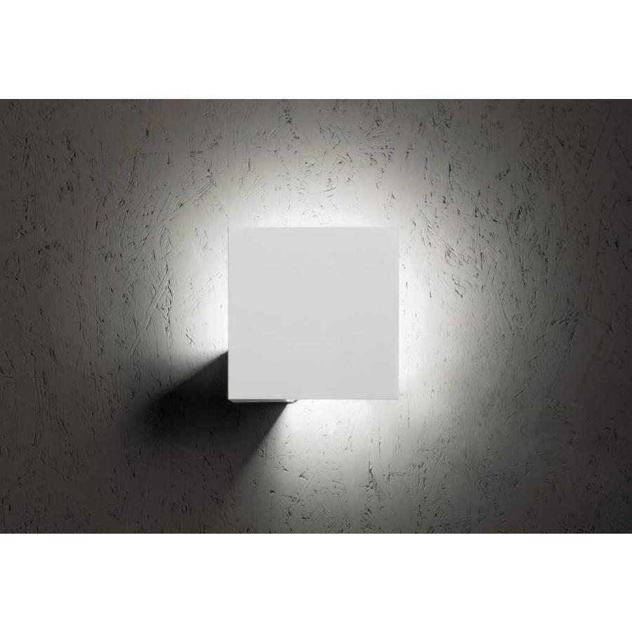 Dimbare wand-plafondlamp Puzzle Single Square met geïntegreerde LED