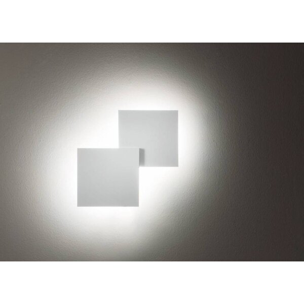 Lodes Dimbare wand-plafondlamp Puzzle Double Square met geïntegreerde LED