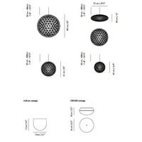 Moooi Dimbare hanglamp Raimond II R61 met geïntegreerde LED