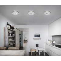 Lodes Dimbare 1-lichts plafondlamp Bugia Single met geïntegreerd LED