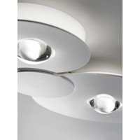 Lodes Dimbare 2-lichts plafondlamp Bugia Double met geïntegreerd LED