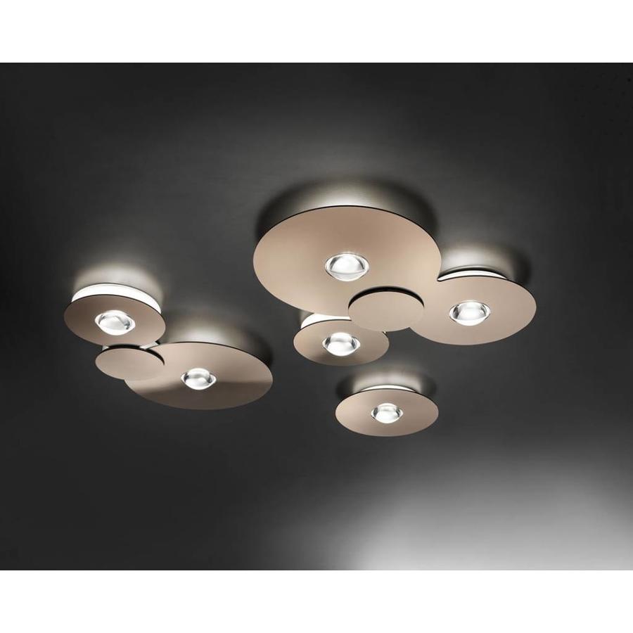 Dimbare plafondlamp Bugia Triple met geïntegreerd LED