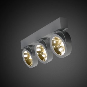 Rouwen Ruïneren toilet B lighted Zoom 3-lichts Opbouwspot | DESIGNLAMP.NL - Designlamp.nl