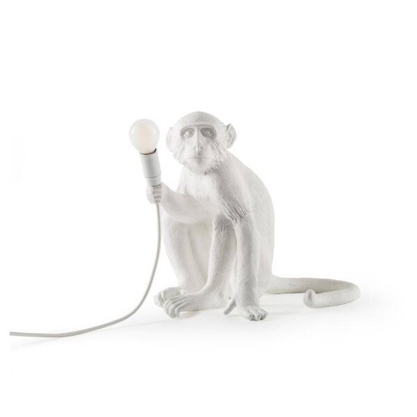 Seletti Tafellamp Monkey Lamp Sitting Wit Indoor/Outdoor