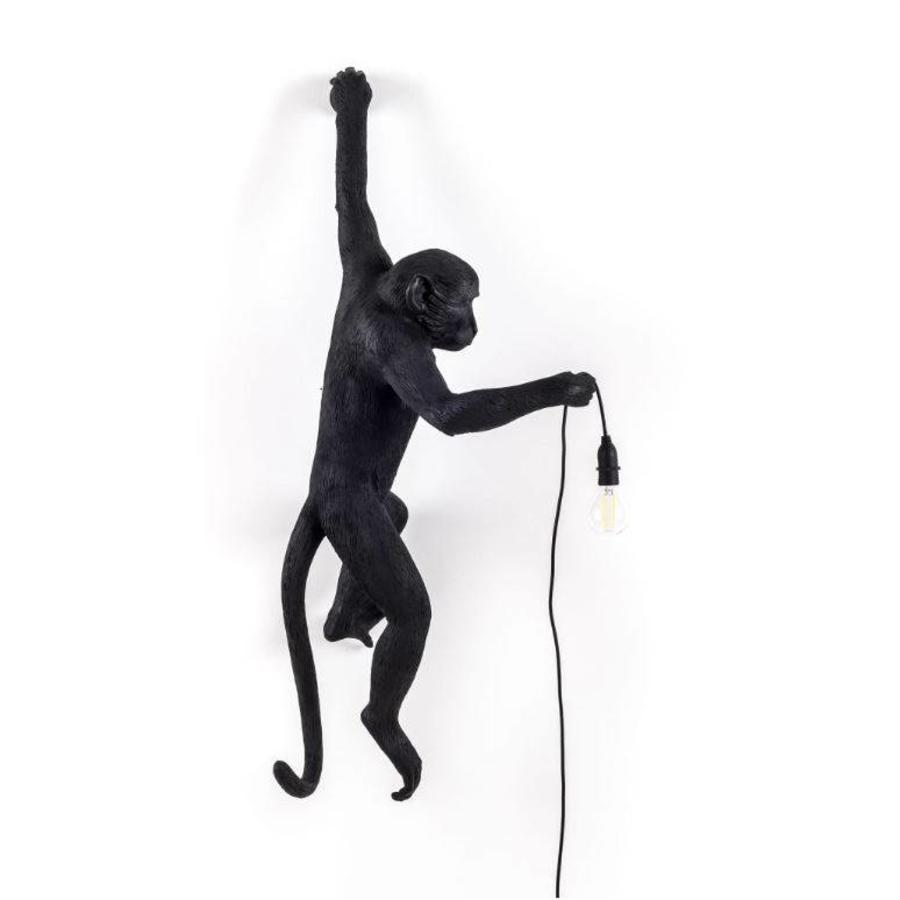 Wandlamp Monkey Lamp Hanging Zwart Indoor/Outdoor