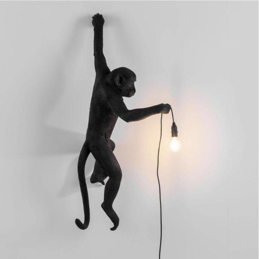 Wandlamp Monkey Lamp Hanging Zwart Indoor/Outdoor