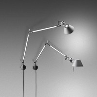 Dimbare wandlamp Tolomeo met geïntegreerde LED