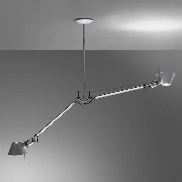 Artemide Hanglamp Tolomeo Due Bracci Sospensione