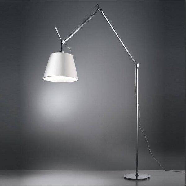 Artemide Dimbare vloerlamp Tolomeo Mega Terra met geïntegreerde LED - Aluminium