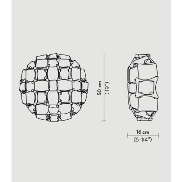 Slamp Plafondlamp Mida Medium
