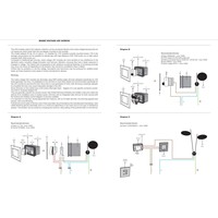 Dimbare wandlamp Lederam W1 17 met geïntegreerde LED