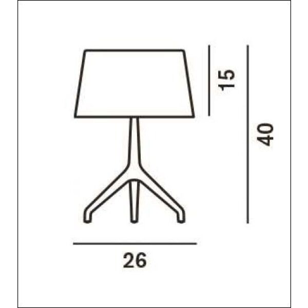 Foscarini Dimbare tafellamp Lumiere XXS